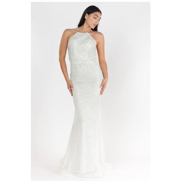 Vienna Prom Dresses & Skirts - White Vienna Prom Size 4 Straight dress